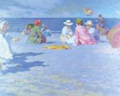 The Balloon Vendor - 爱德华·亨利·波特哈斯特